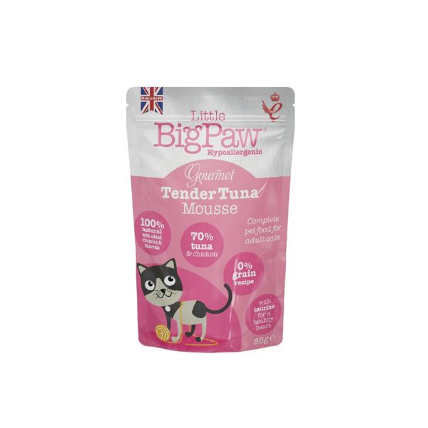 Little Big Paw Gourmet Mousse for Cats (85g)