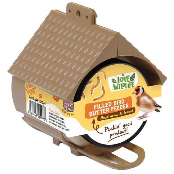 Love Wildlife Bird Butter Filled Feeder