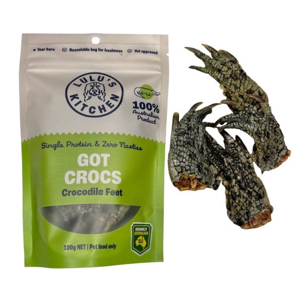 Lulu's Kitchen Got Crocs (Crocodile Feet)