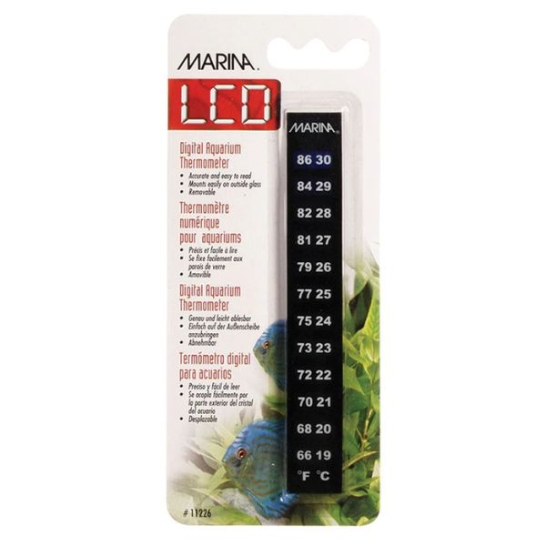 Marina Digital Liquid Crystal Thermometer