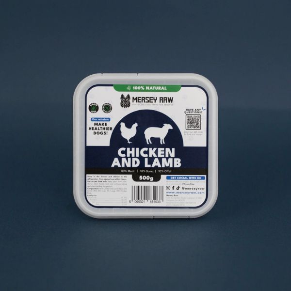 Mersey Raw Complete Raw Dog Food (Chicken and Lamb)