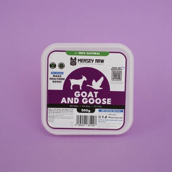 Mersey Raw Complete Raw Dog Food (Goat &amp; Goose)