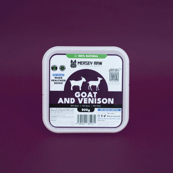 Mersey Raw Complete Raw Dog Food (Goat and Venison)