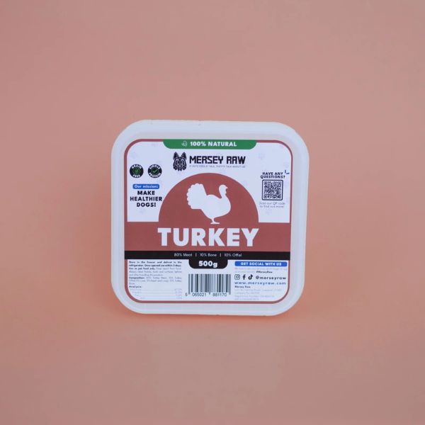Mersey Raw Complete Raw Dog Food (Turkey)