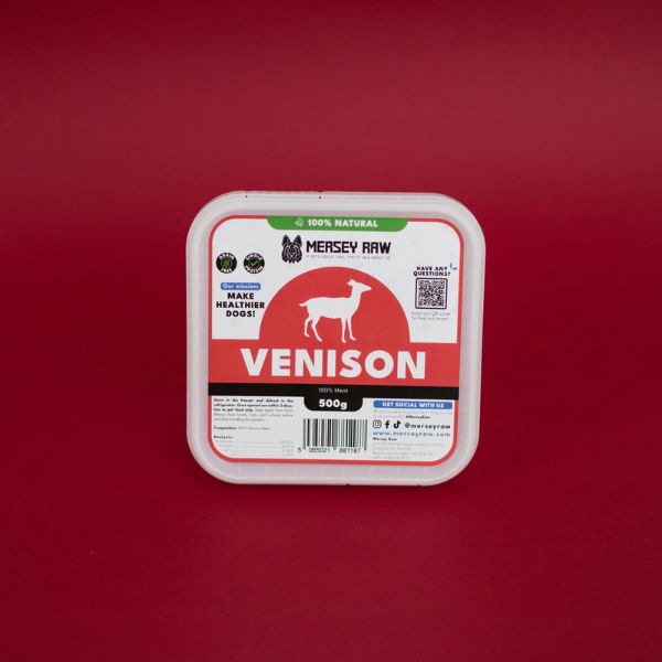 Mersey Raw - Raw Dog Food (Venison)