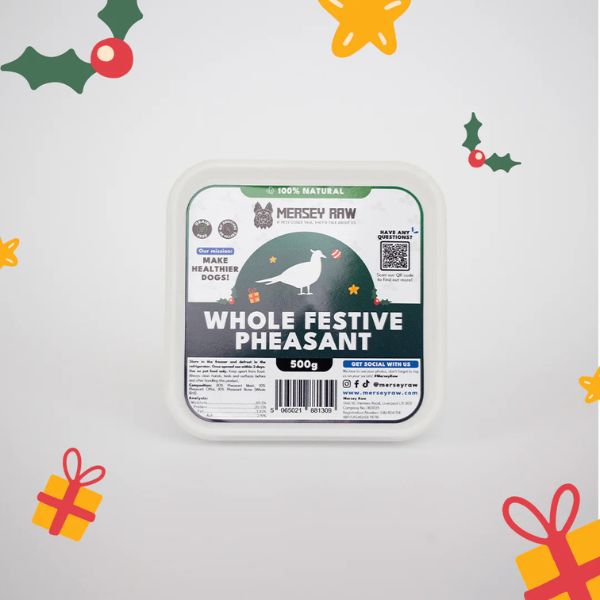 Mersey Raw - Limited Edition Christmas Mince (Whole Festive Pheasant)