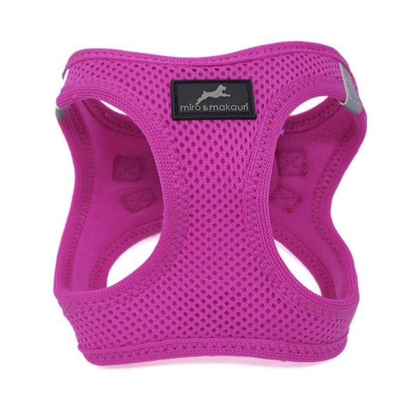 Miro &amp; Makauri Step In Air Mesh Vest - Bright Pink