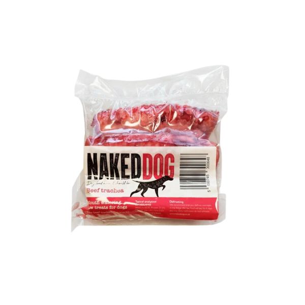 Naked Dog Beef Tracheas - 3 Pieces