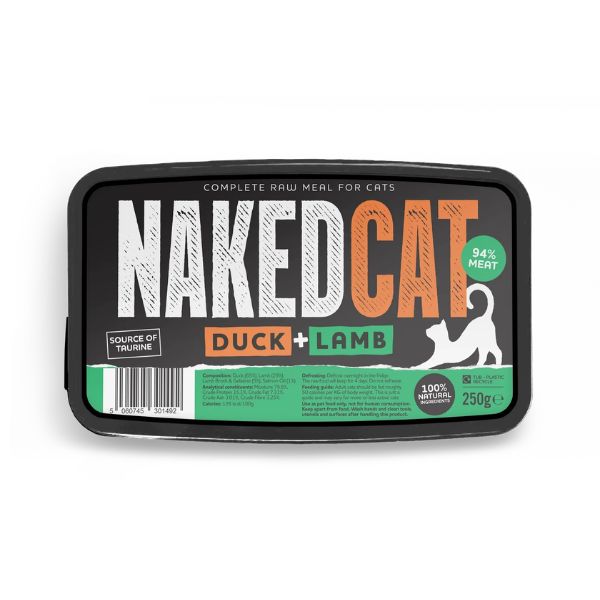 Naked Cat Frozen Raw Cat Food (250g)