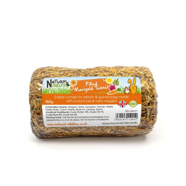 Natural Nibbles Filled Marigold Tunnel