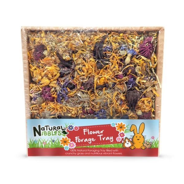 Natural Nibbles Flower Forage Tray (70g)