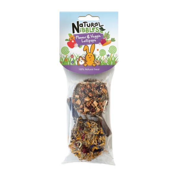 Natural Nibbles Flower &amp; Veggie Lollipops