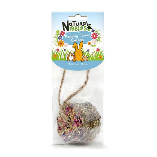 Natural Nibbles Hanging Flower Cookies (80g)