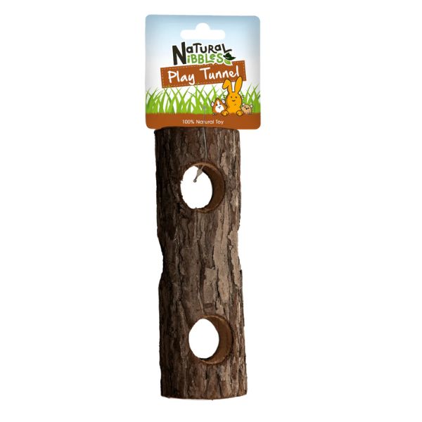 Natural Nibbles Wood Play Tunnel