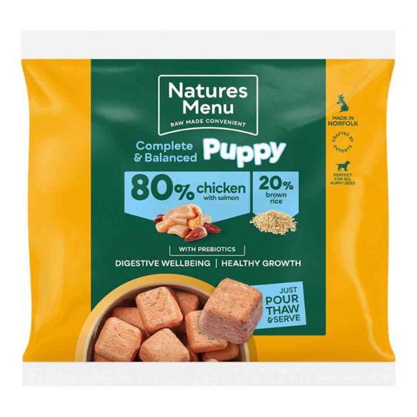 Natures Menu Puppy 80/20 Raw Food - 1KG