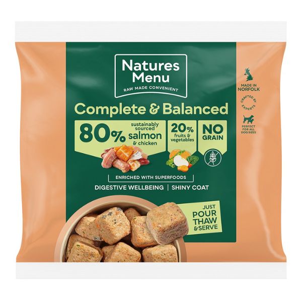 Natures Menu 80/20 Raw Dog Food - 1KG