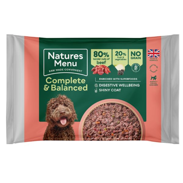 Natures Menu Complete & Balanced 80/20 Blocks (500g)