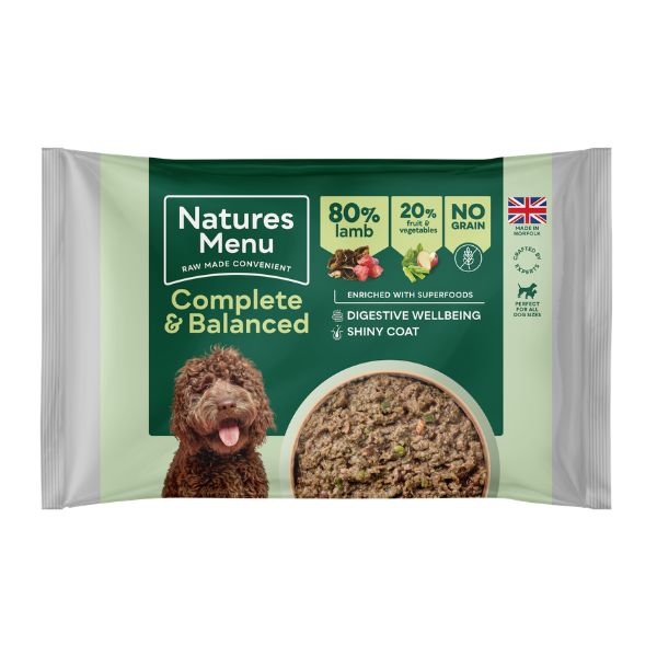 Natures Menu Complete & Balanced 80/20 Blocks (500g)