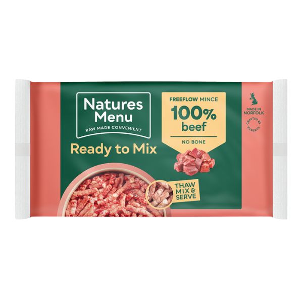Natures Menu Ready to Mix Free Flow Mince (2kg)