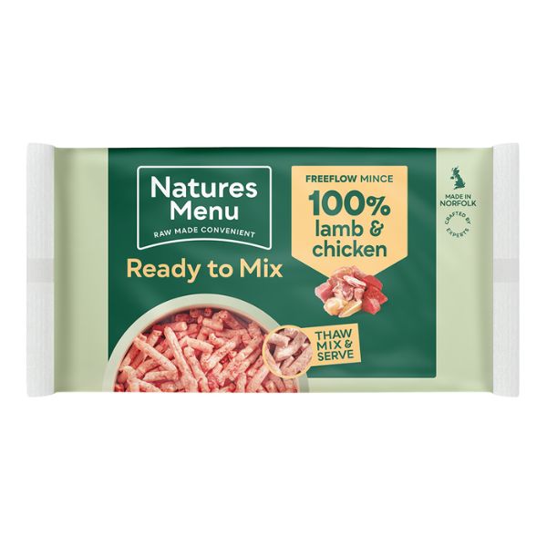 Natures Menu Ready to Mix Free Flow Mince (2kg)