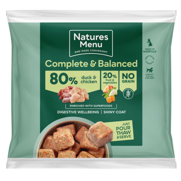 Natures Menu 80/20 Raw Dog Food (1KG)