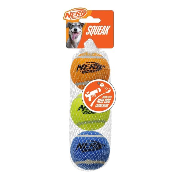 Nerf Dog Squeak Tennis Balls