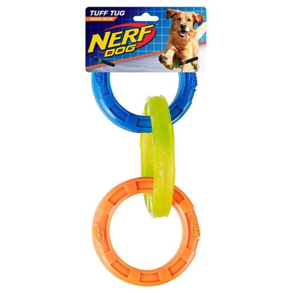 Nerf Dog TPR 3-Ring Tug
