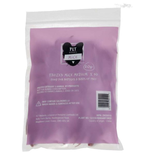PLT Frozen Mice