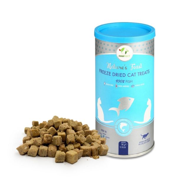Pawfect Nature's Feast Freeze-Dried Treats for Cats