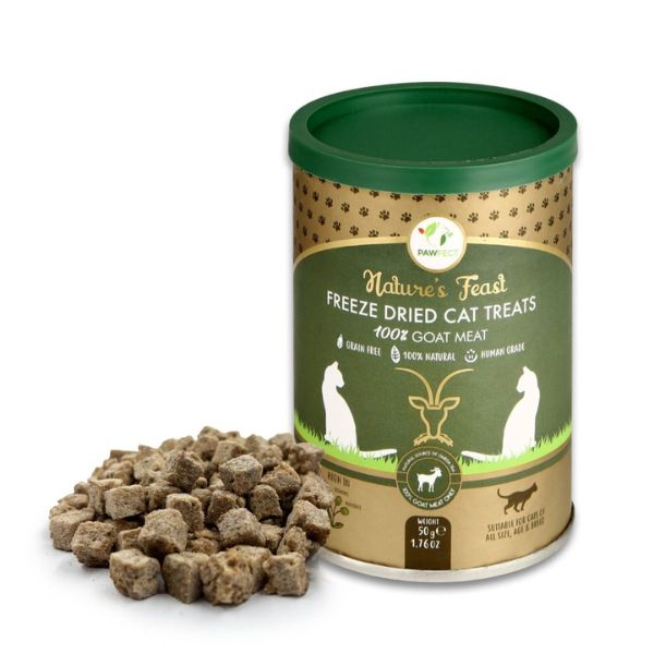 Pawfect Nature's Feast Freeze-Dried Treats for Cats