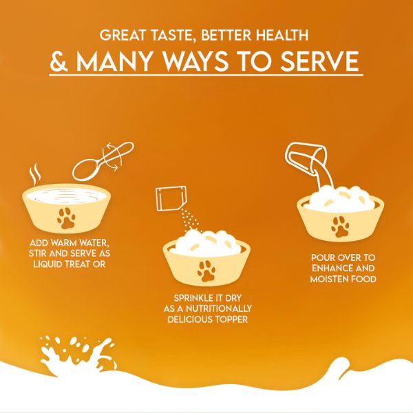 Pawfect Nature's Sip Goat Milk Powder with Pumpkin, Apple, Cinnamon & Pumpkin Seeds for Dogs
