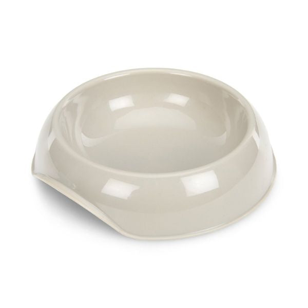 Petface Plastic Single Grey Cat Bowl (200ml) Sash Pepps