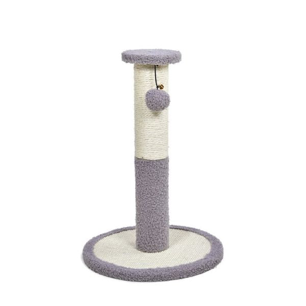 Petface Sisal and Teddy Fleece Cat Scratch Post