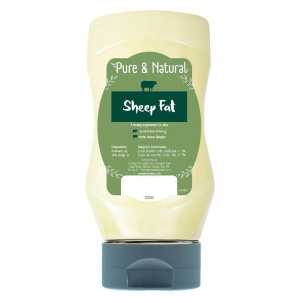 Pure &amp; Natural Sheep Fat (300ML)