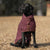 Ruff and Tumble Country Collection Drying Coat Corduroy Trim - Burgundy