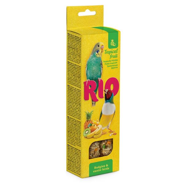 Rio Sticks For Budgies &amp; Exotic Birds - Tropical Fruit