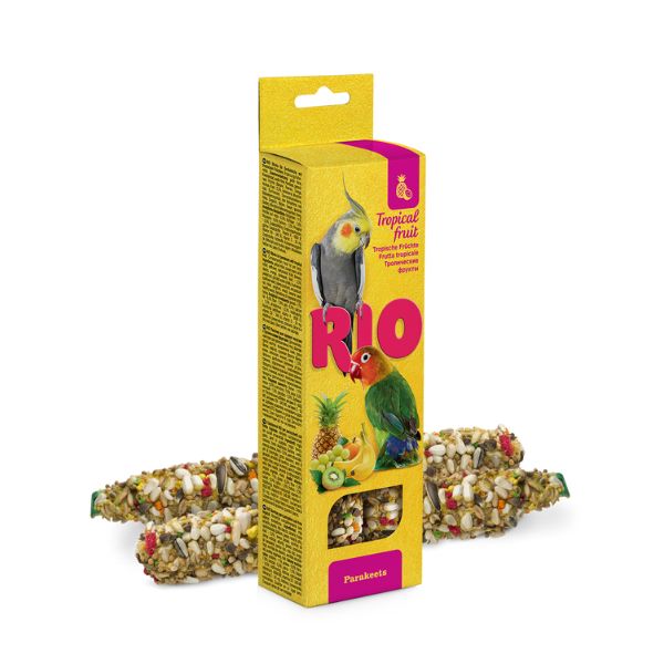 Rio Sticks For Parakeets - Tropical Fruit