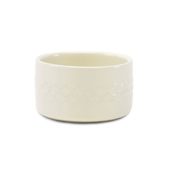 Scruffs Cream Icon Water Bowl - 15CM