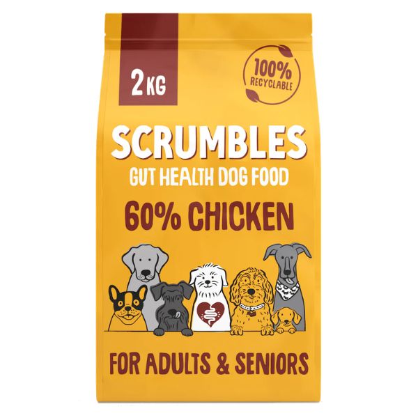 Scrumbles Chicken Dry Dog Food (2kg)
