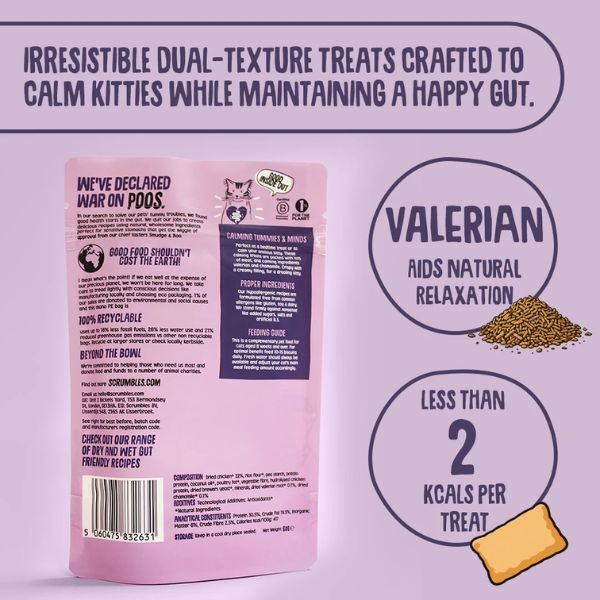 Scrumbles Krunchies Calming Cat Treats