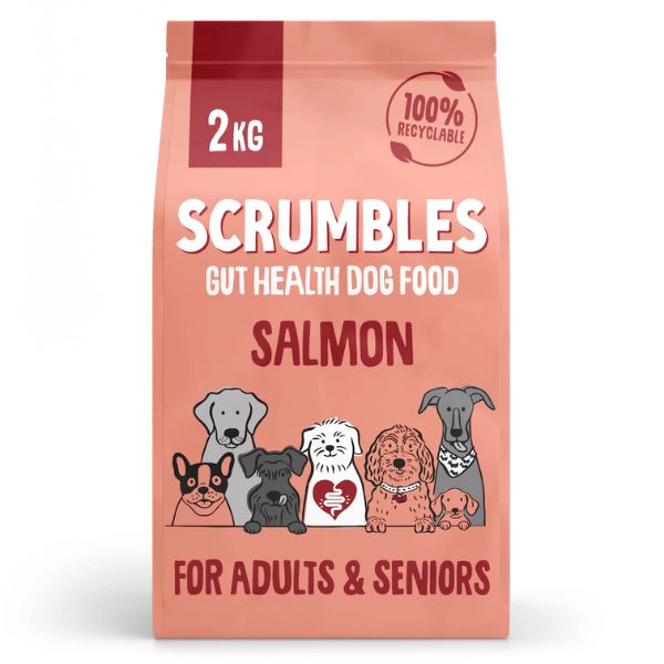 Scrumbles Salmon Dry Dog Food (2kg)
