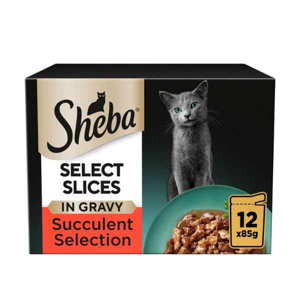 Sheba Select Slices Succulent Collection In Gravy 12 X 85G