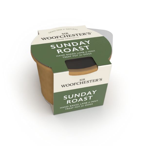 Sir Woofchester Sunday Roast Treat Pot