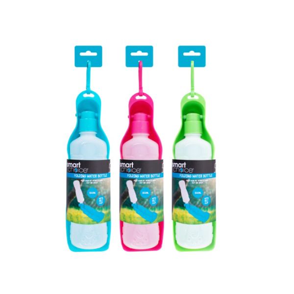 Smart Choice Folding Summer Pet Water Bottle 500ml