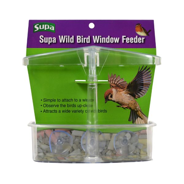 Supa Wild Bird Window Feeder