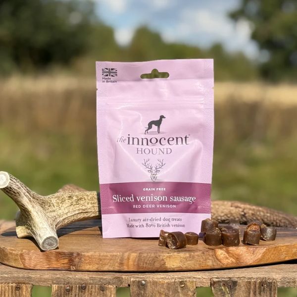 The Innocent Hound Sliced Venison Sausage (70g)
