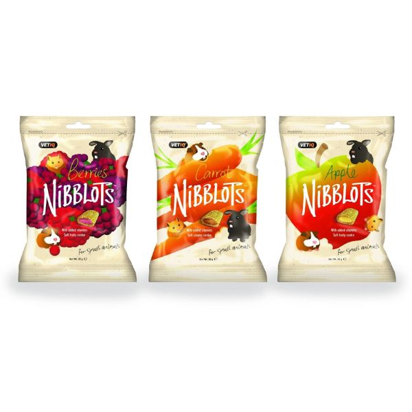 VetIQ Nibblots Treats for Small Animals (30g)