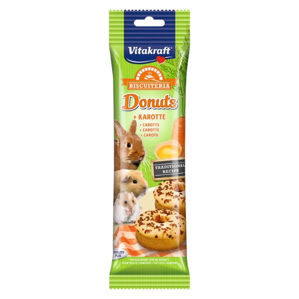 Vitakraft Biscuiteria Donuts &amp; Carrot - 28G