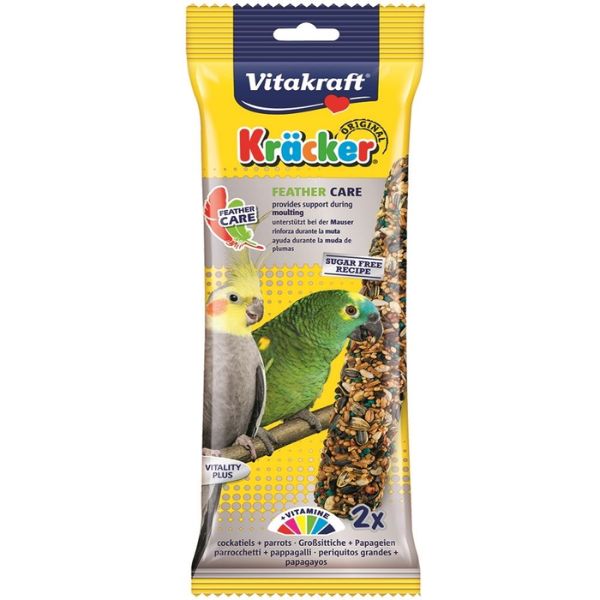 Vitakraft Kracker Feather Care for Cockatiel &amp; Parrots