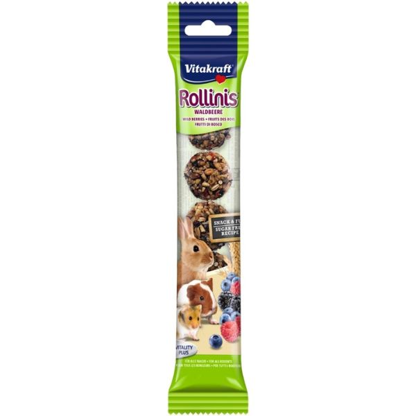 Vitakraft Rollinis Wild Berry - 40G